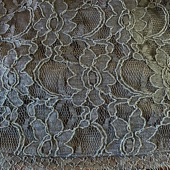 Joseph Ribkoff Size 6 Blue Lace Skirt Style 144470 - Picture 3 of 5